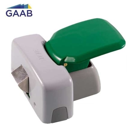 Gaab EMERGENCY EXIT TOUCH PAD/GREY & GREEN GAB-T240-04
